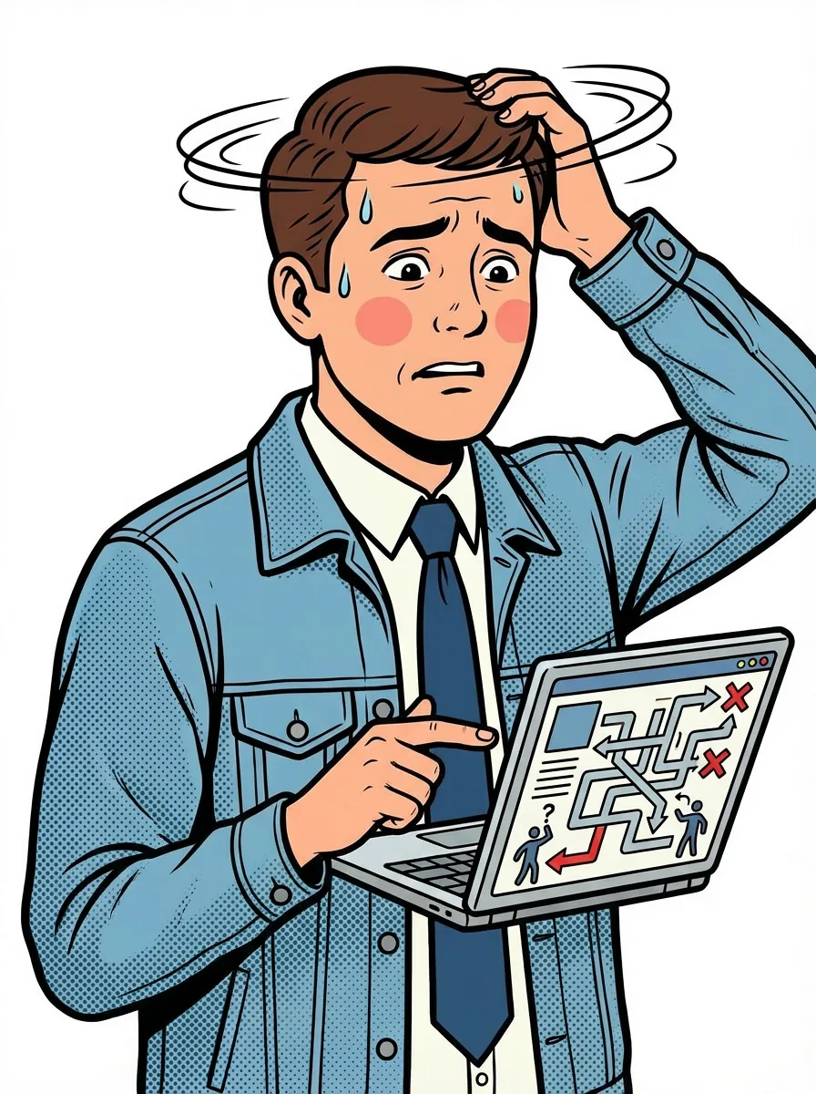 成約率の悩みイメージ